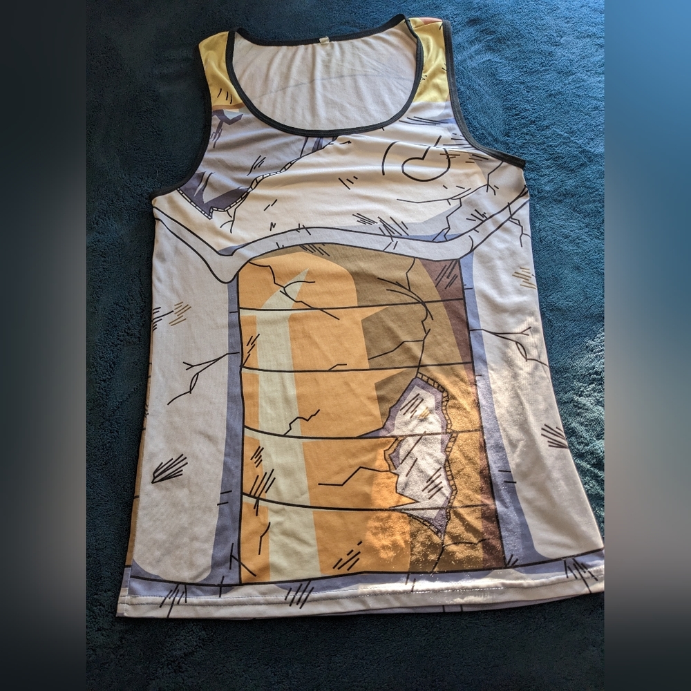 Dragon Ball Saiyan Armor Tank Top - Picture 2 of 3